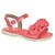 Sandália Infantil Menina Molekinha Laço- Coral Elegance - Imagem 4