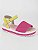 Sandália Infantil Menina Molekinha- Pink/ Siciliano - Imagem 3
