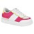 Tênis Infantil Menina Molekinha- Branco/Pink Gloss/Siciliano - Imagem 1
