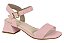 Sandália Infantil Menina Molekinha Com salto- Rosa - Imagem 4