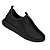Tênis Infantil Menina Molekinha Lycra- Preto/Preto - Imagem 2