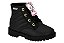 Bota Coturno Infantil Menina Molekinha-Turim/Preto - Imagem 4