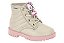 Bota Coturno Infantil Menina Molekinha-Turim/Branco OFF - Imagem 4