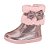 Bota Infantil Menina Molekinha- Rosa Metal - Imagem 4
