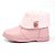 Bota Infantil Menina Molekinha Pelo- Rosa - Imagem 3