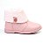 Bota Infantil Menina Molekinha Pelo- Rosa - Imagem 1