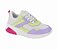 Tênis Infantil Menina Molekinha Nylon-Branco/Menta/Lilás - Imagem 1