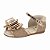 Sandália Infantil Menina Molekinha Gliter Mini Shine- Ouro Rosado/Creme - Imagem 3
