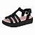 Sandália Infantil Menina Molekinha Verniz Premium- Preto - Imagem 3