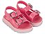 Sandália Infantil Menina Zazynina Baby Partner- Rosa Doce Medio - Imagem 1