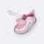 Tênis Infantil Menina Pampili Led Liz Luz- Rose Holográfico - Imagem 6