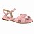 Sandália Infantil Menina Molekinha Verniz Premium- Rosa/Rosa - Imagem 1
