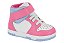 Tênis Infantil Molekinha Turim-Branco/Rosa/Jeans - Imagem 6