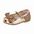 Sapatilha Infantil Menina Molekinha Metalizado Premium-Ouro Rosado - Imagem 3