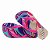 Chinelo Infantil Menina Havaianas KIds Fantasy-Bege/Palha/Magenta Neon - Imagem 2