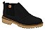 Botina Infantil Molekinho-Preto/Natural - Imagem 4