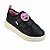 Tênis Infantil Menina Pampili Up- Preto/Rosa Chiclete - Imagem 2