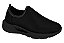 Tênis Infantil Menina Slip Molekinha  Lycra Perola- Preto/Preto - Imagem 4