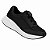Tênis Infantil Menina Molekinha Nylon Flat Turim- Preto - Imagem 2