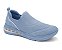 Tênis Feminino Comfortflex Lycra Paris Celeste - Imagem 4