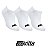 Meia invisível Actvitta- Branco/Branco/Branco Kit 3 Pares - Imagem 5