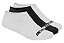 Meia invisível Actvitta- Branco/Preto/Branco Kit 3 Pares - Imagem 1
