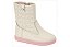 Bota Infantil Menina Molekinha Berlim Strech- Branco OFF/Rosa - Imagem 4