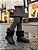 Bota Infantil Menina Molekinha Napa Berlim Pelo Almere-Preto/Preto - Imagem 2