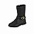 Bota Infantil Menina Molekinha Napa Berlim- Preto - Imagem 3