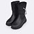Bota Infantil  Menina Pampili Candy Cordão de Strass-Preto - Imagem 2
