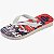 Chinelo Infantil Menino Havaianas KIds Cars-Branco/Vermelho - Imagem 2