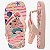 Chinelo Infantil Menina Havaianas  Baby Disney Classics- Rosa/ Vermelho - Imagem 5
