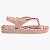 Chinelo Infantil Menina Havaianas  Baby Disney Classics- Rosa/ Vermelho - Imagem 3