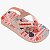 Chinelo Infantil Menina Havaianas  Baby Disney Classics- Rosa/ Vermelho - Imagem 2