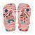 Chinelo Infantil Menina Havaianas  Baby Disney Classics- Rosa/ Vermelho - Imagem 1