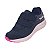 Tênis Infantil Menina Kidy Super Comforto Respitec- Marinho/Rosa/Nude - Imagem 3