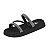 Papete Infantil Menina Molekinha Tira Pronta Turim- Cristal/ Preto - Imagem 3