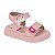 Sandália Infantil Menina Molekinha Turim- Rosa/ Rosa - Imagem 1