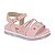 Sandália Infantil Menina Molekinha Turim Milano-Rosa - Imagem 1