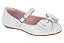 Sapatilha Infantil Menina Molekinha Verniz Premium- Branco/Branco - Imagem 5