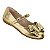 Sapatilha Infantil menina Molekinha Metalizado Premium- Dourado - Imagem 2
