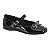 Sapatilha Infantil Menina Molekinha Verniz Premium- Preto/Preto - Imagem 1