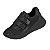 Tênis Infantil Menina Nylon Flat Verniz- Preto/Preto - Imagem 3