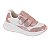 Tênis Infantil Menina Nylon Flat Verniz- Branco/Rosa - Imagem 1