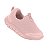 Tênis Infantil Menina Molekinha Lycra Perola Turim- Rosa - Imagem 2