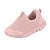 Tênis Infantil Menina Molekinha Lycra Perola Turim- Rosa - Imagem 3