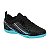 Chuteira Infantil Menino Futsal Lycra Molekinho- Preto/ Turquesa - Imagem 1