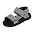 Sandália Infantil Menino Molekinho Napa Rustico Neo- Cinza/Preto - Imagem 3