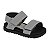 Sandália Infantil Menino Molekinho Napa Rustico Neo- Cinza/Preto - Imagem 1