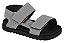 Sandália Infantil Menino Molekinho Napa Rustico Neo- Cinza/Preto - Imagem 4